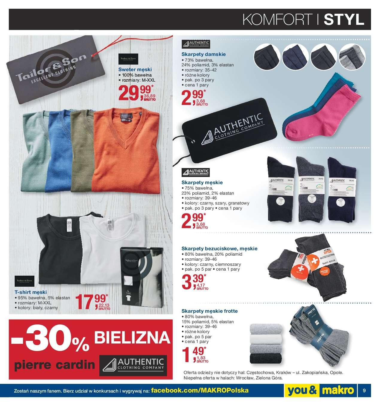 Gazetka promocyjna MAKRO do 01/02/2016 str.9