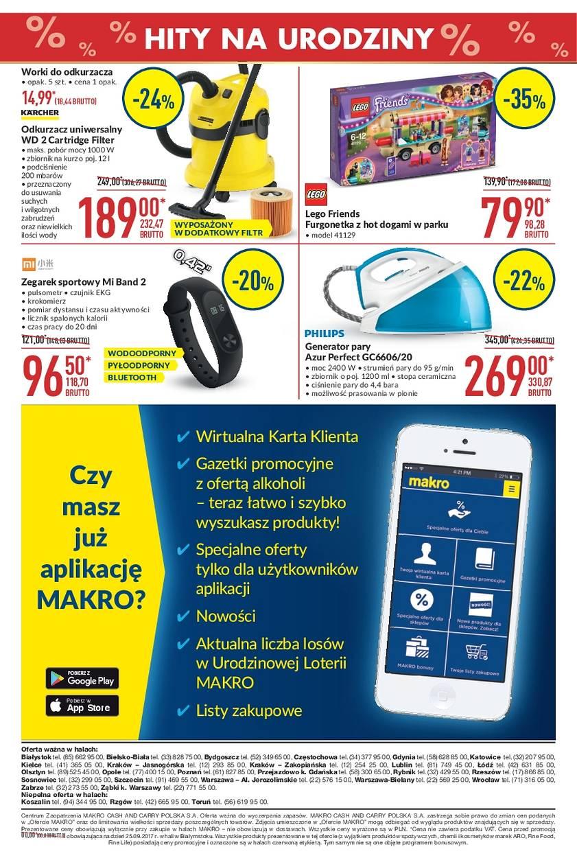 Gazetka promocyjna MAKRO do 23/10/2017 str.70