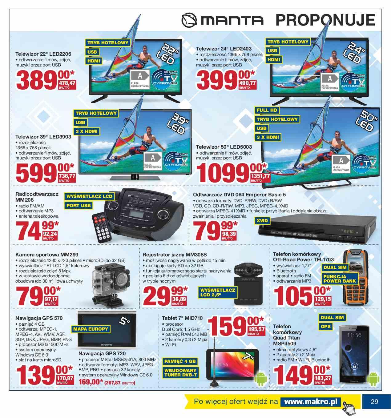 Gazetka promocyjna MAKRO do 18/07/2016 str.29