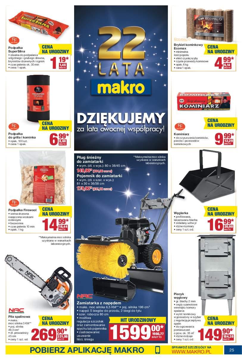 Gazetka promocyjna MAKRO do 26/09/2016 str.25