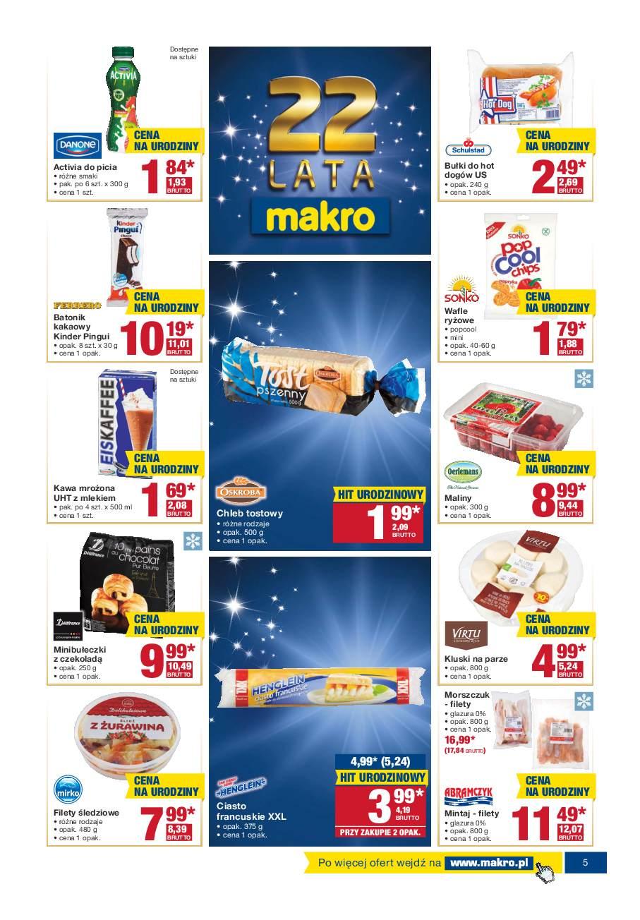 Gazetka promocyjna MAKRO do 10/10/2016 str.5