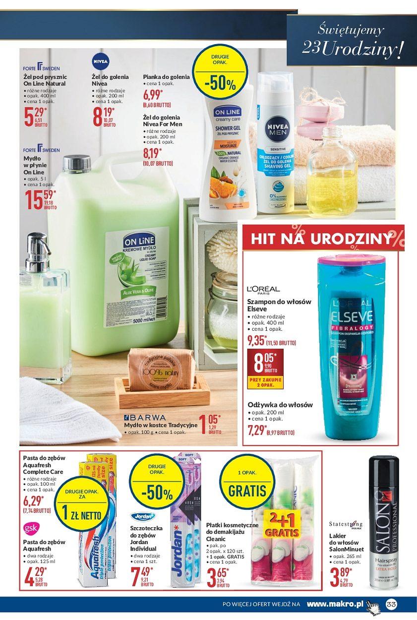 Gazetka promocyjna MAKRO do 25/09/2017 str.33