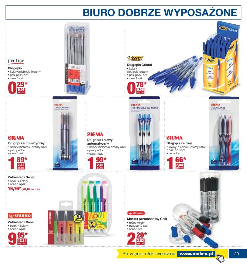 Gazetka promocyjna MAKRO do 13/03/2017 str.29