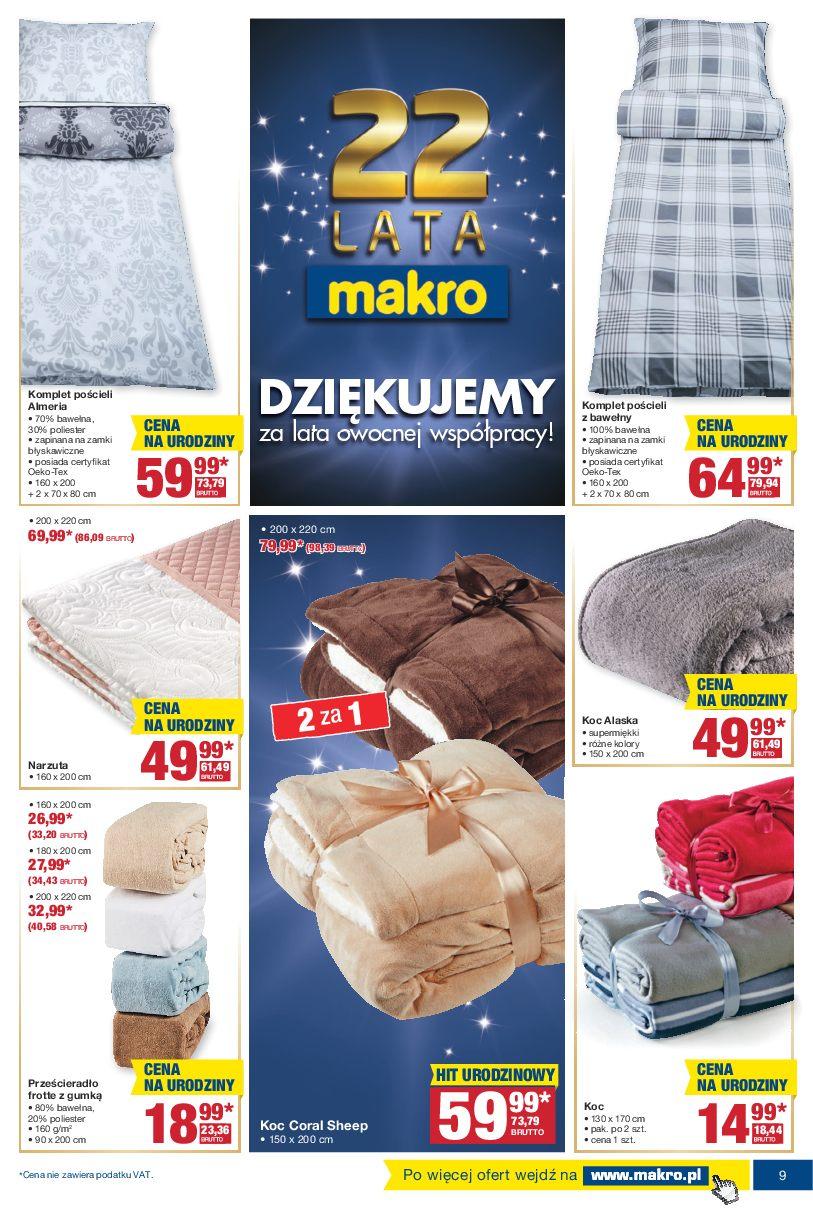 Gazetka promocyjna MAKRO do 07/11/2016 str.9