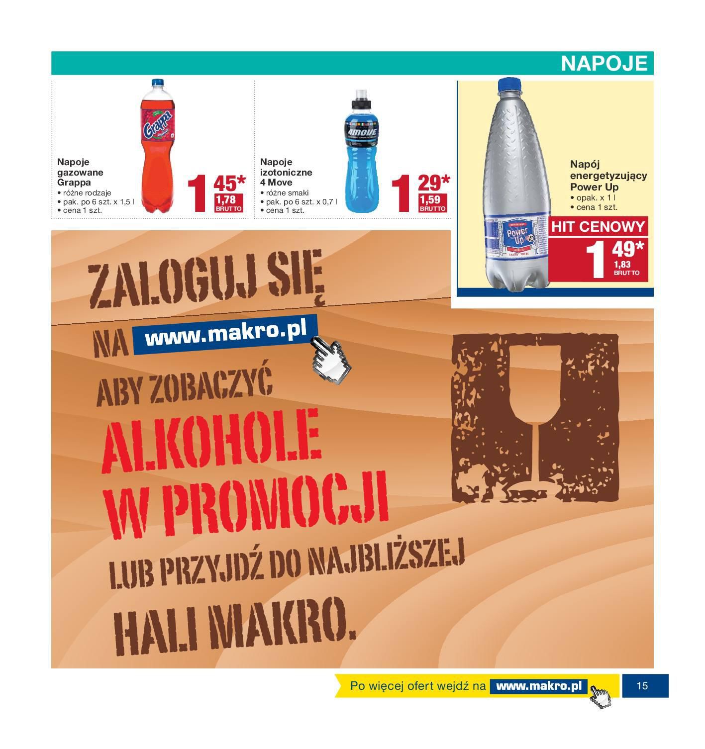 Gazetka promocyjna MAKRO do 06/06/2016 str.15