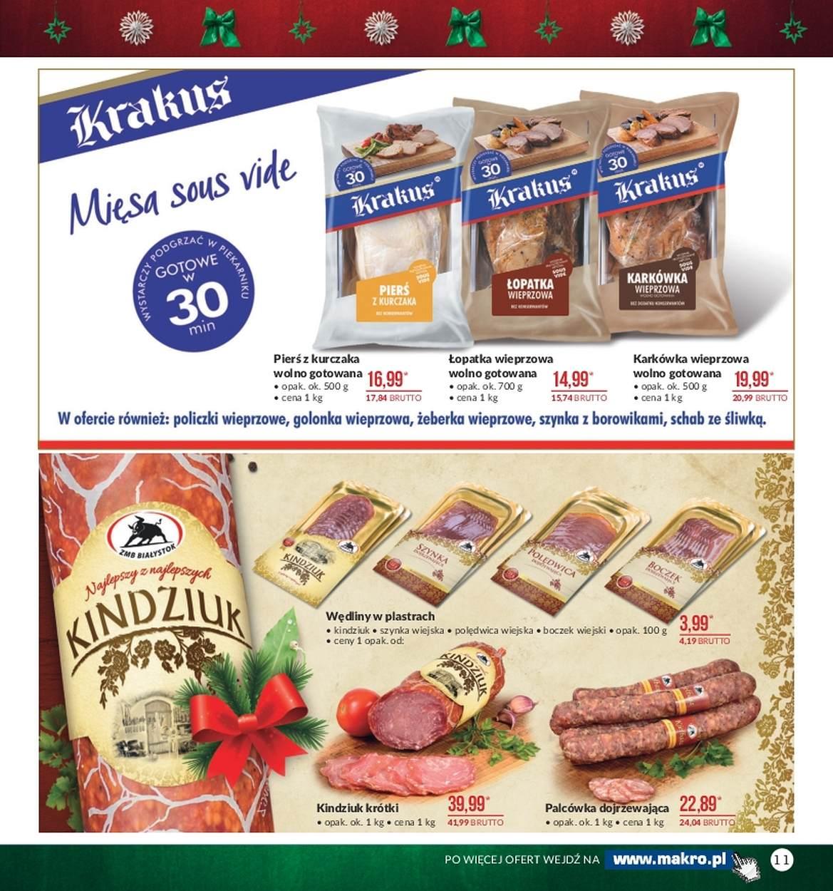 Gazetka promocyjna MAKRO do 24/12/2017 str.11