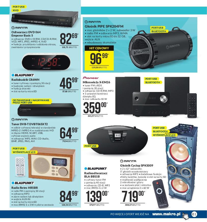 Gazetka promocyjna MAKRO do 08/05/2017 str.61