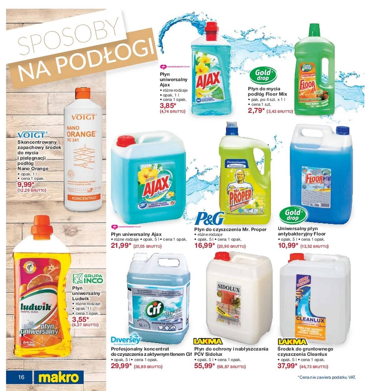 Gazetka promocyjna MAKRO do 06/11/2017 str.16