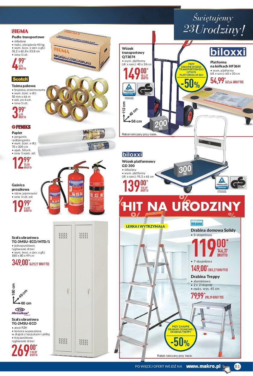 Gazetka promocyjna MAKRO do 11/09/2017 str.51