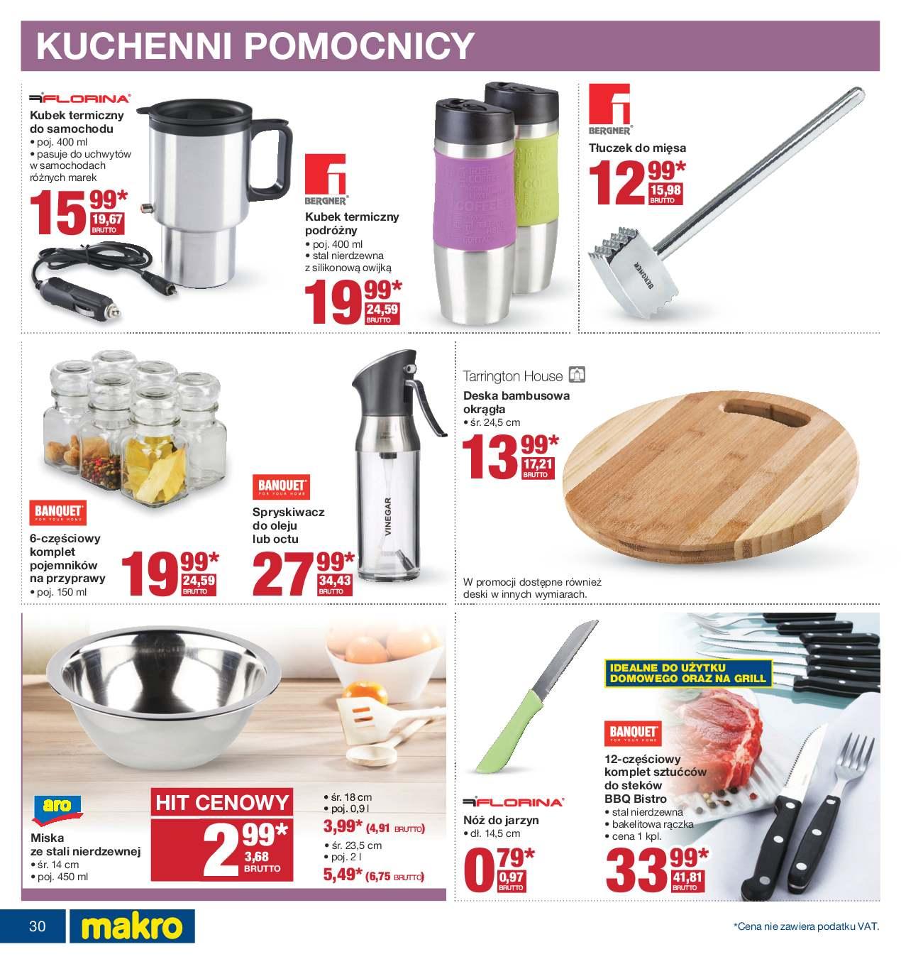 Gazetka promocyjna MAKRO do 15/08/2016 str.30