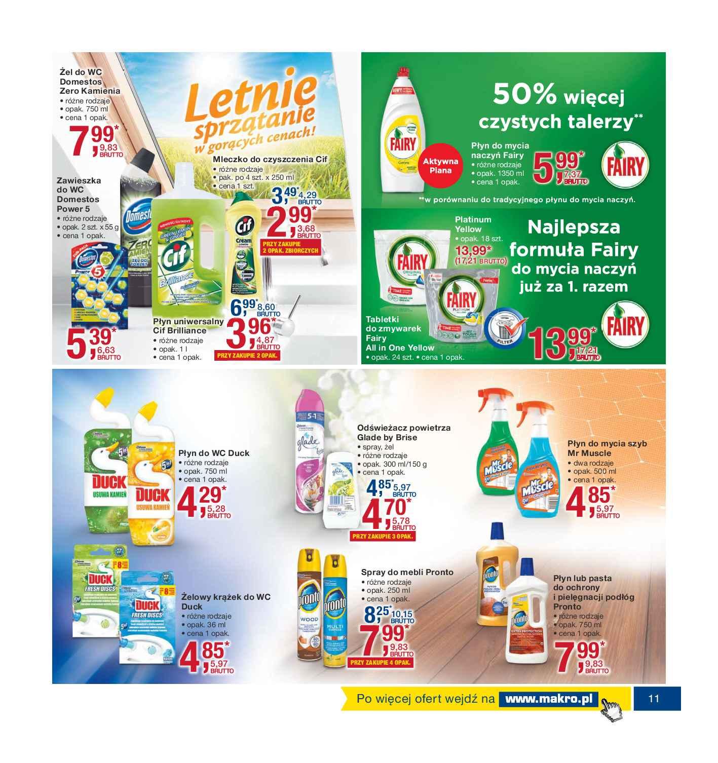 Gazetka promocyjna MAKRO do 15/08/2016 str.11