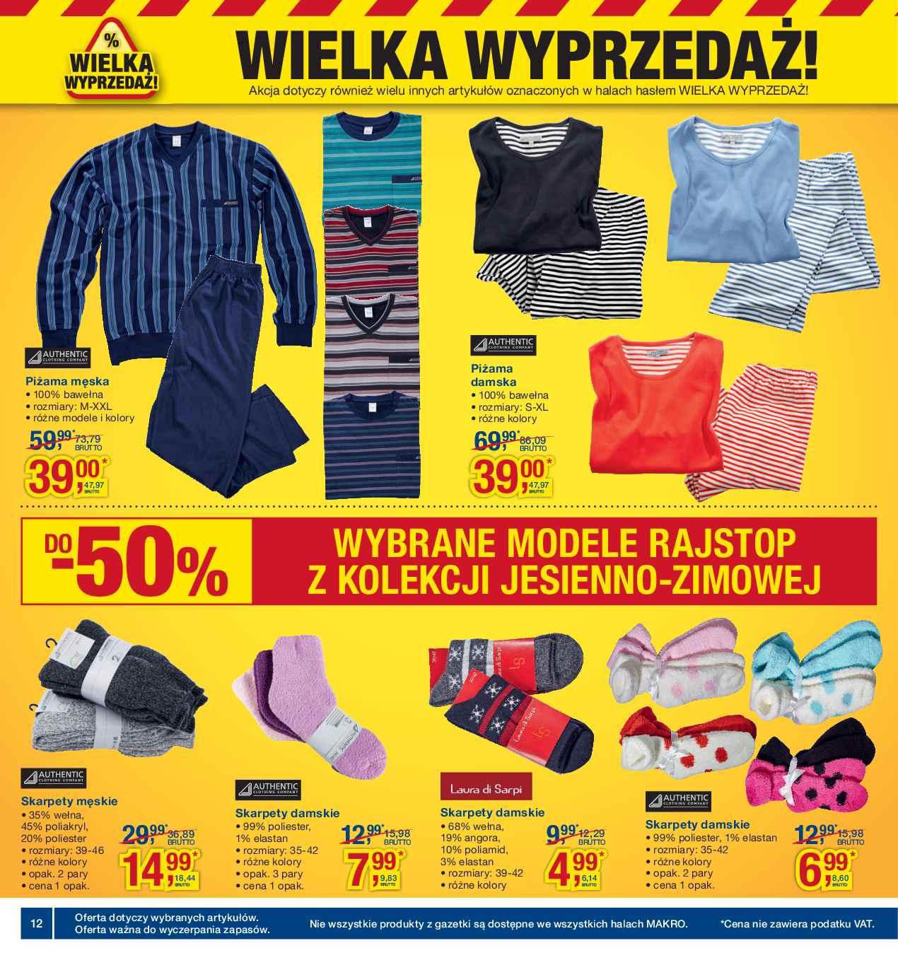 Gazetka promocyjna MAKRO do 18/01/2016 str.12