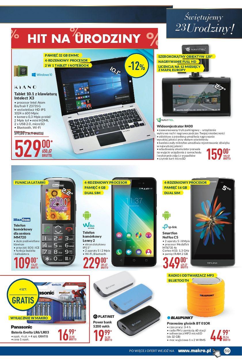 Gazetka promocyjna MAKRO do 11/09/2017 str.59