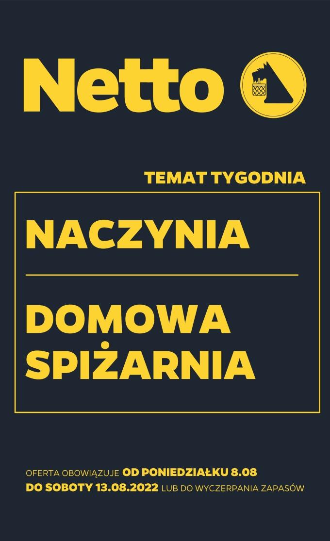 Gazetka promocyjna Netto do 13/08/2022 str.1