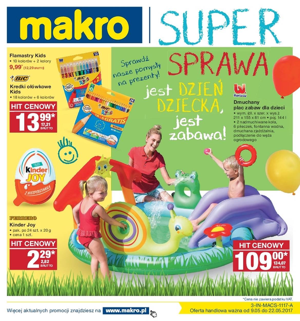 Gazetka promocyjna MAKRO do 22/05/2017 str.0