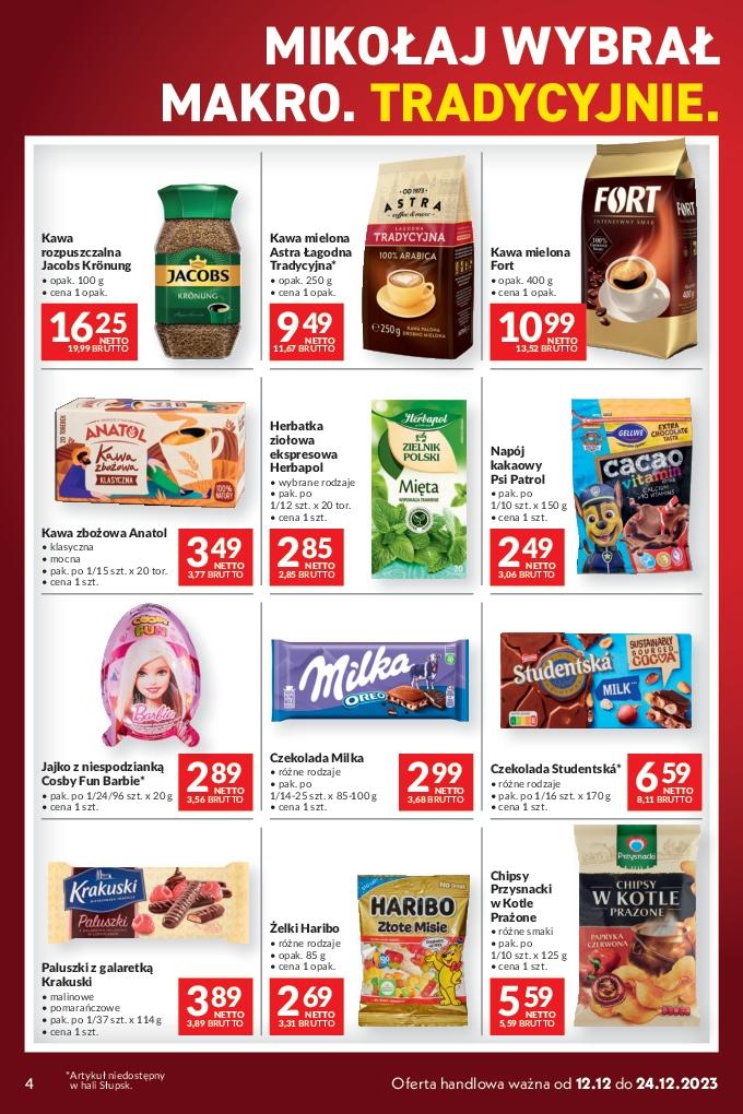 Gazetka promocyjna MAKRO do 24/12/2023 str.4