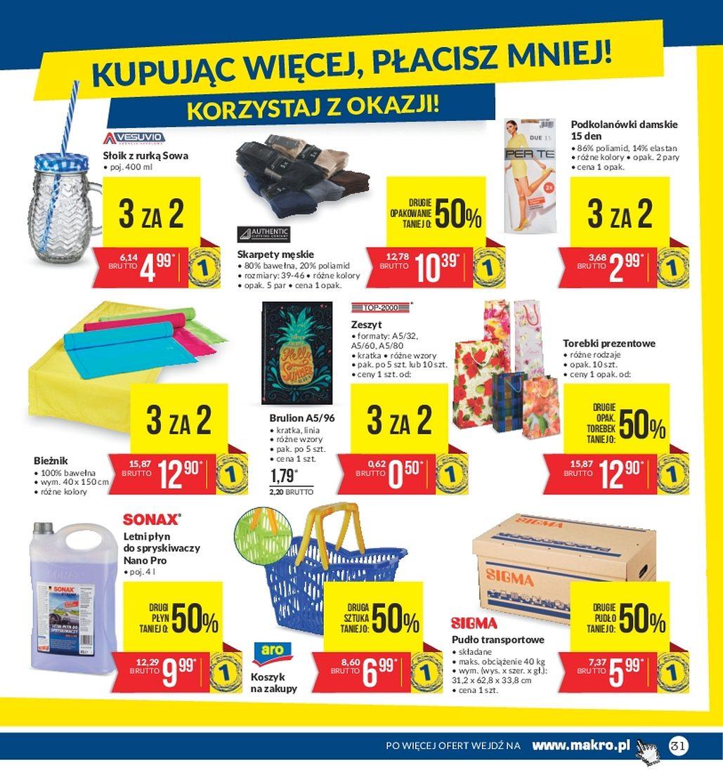 Gazetka promocyjna MAKRO do 05/06/2017 str.31