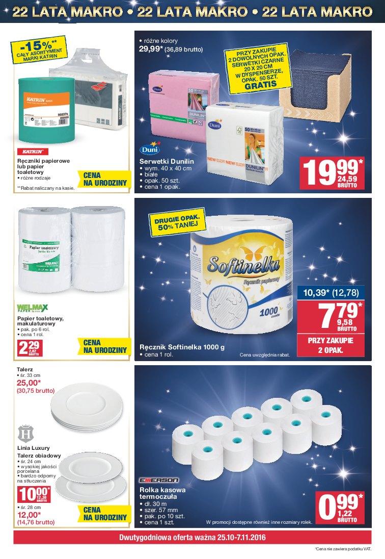 Gazetka promocyjna MAKRO do 24/10/2016 str.4