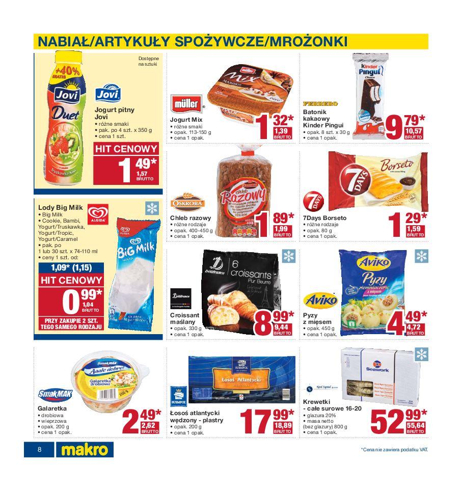 Gazetka promocyjna MAKRO do 29/08/2016 str.8