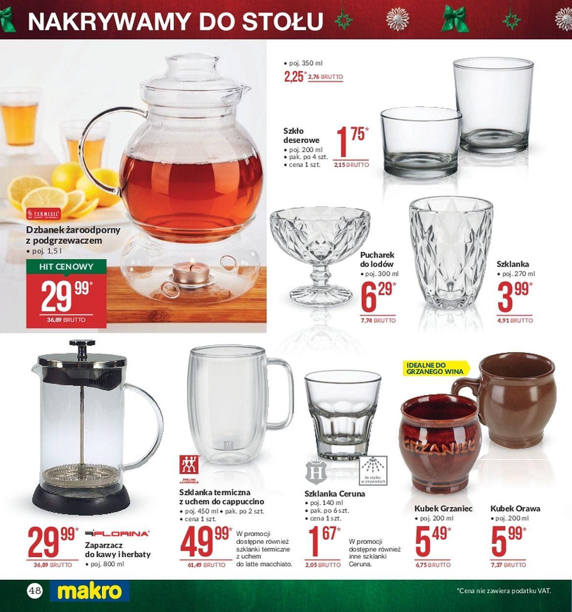 Gazetka promocyjna MAKRO do 04/12/2017 str.48