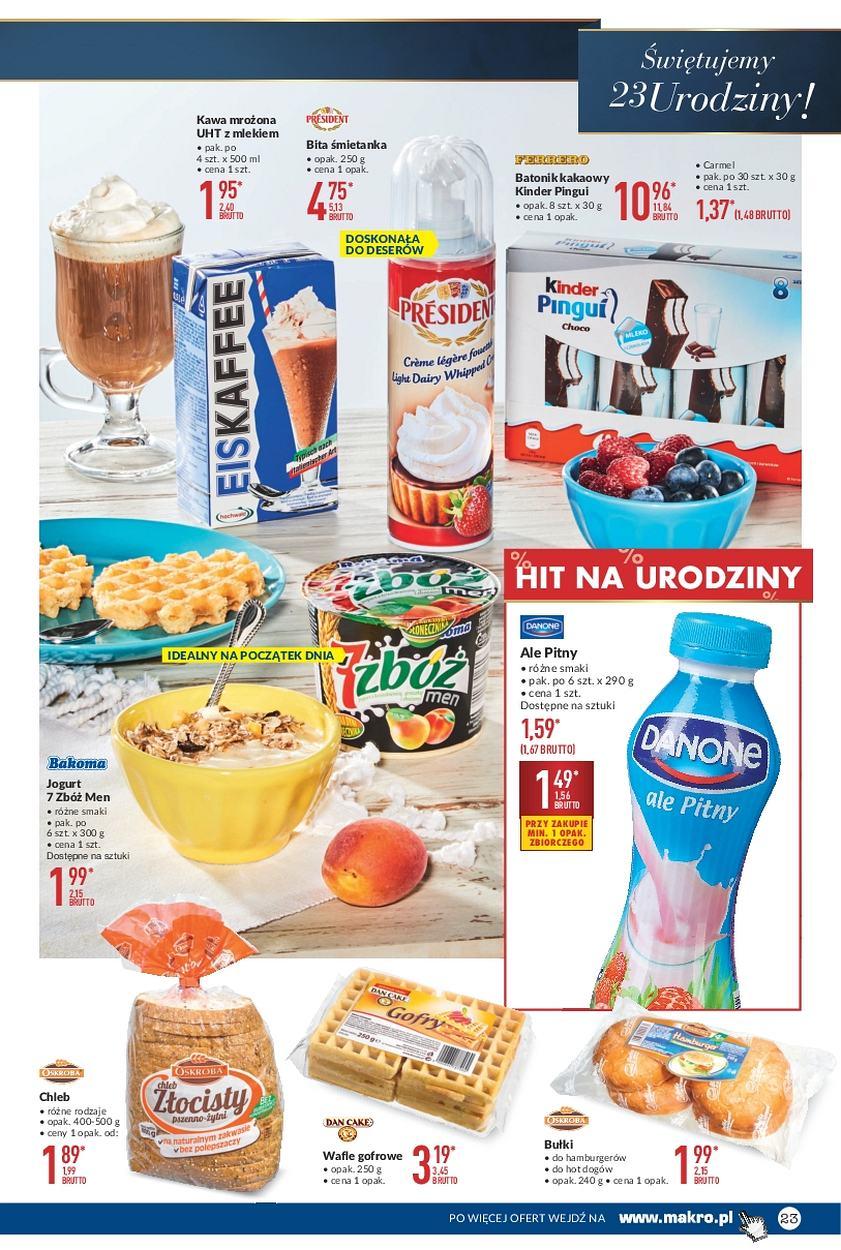 Gazetka promocyjna MAKRO do 09/10/2017 str.23