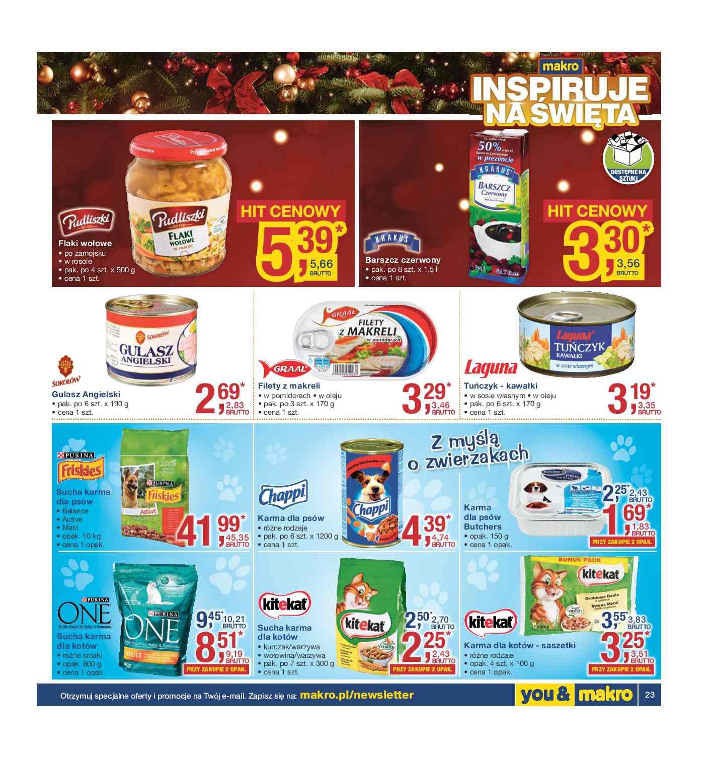 Gazetka promocyjna MAKRO do 07/12/2015 str.23