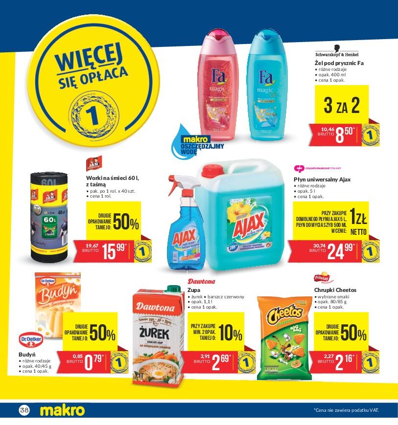 Gazetka promocyjna MAKRO do 10/04/2017 str.38