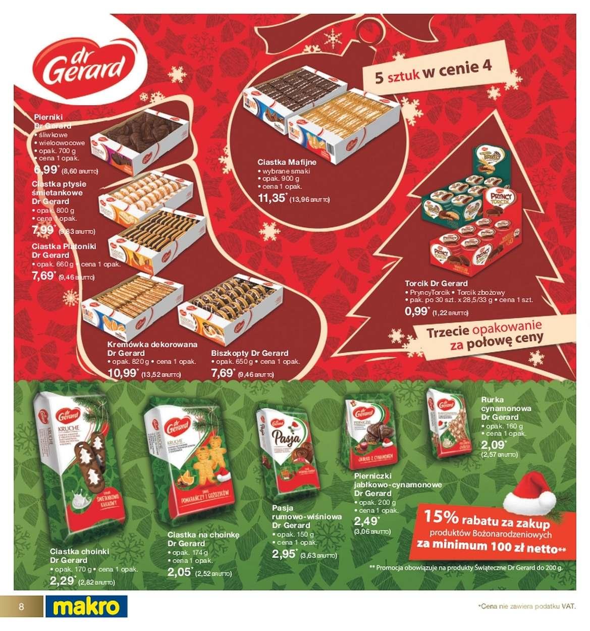 Gazetka promocyjna MAKRO do 24/12/2017 str.8