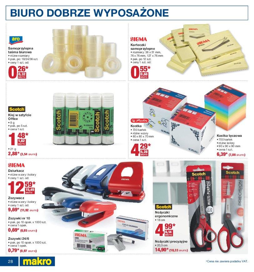 Gazetka promocyjna MAKRO do 29/08/2016 str.28