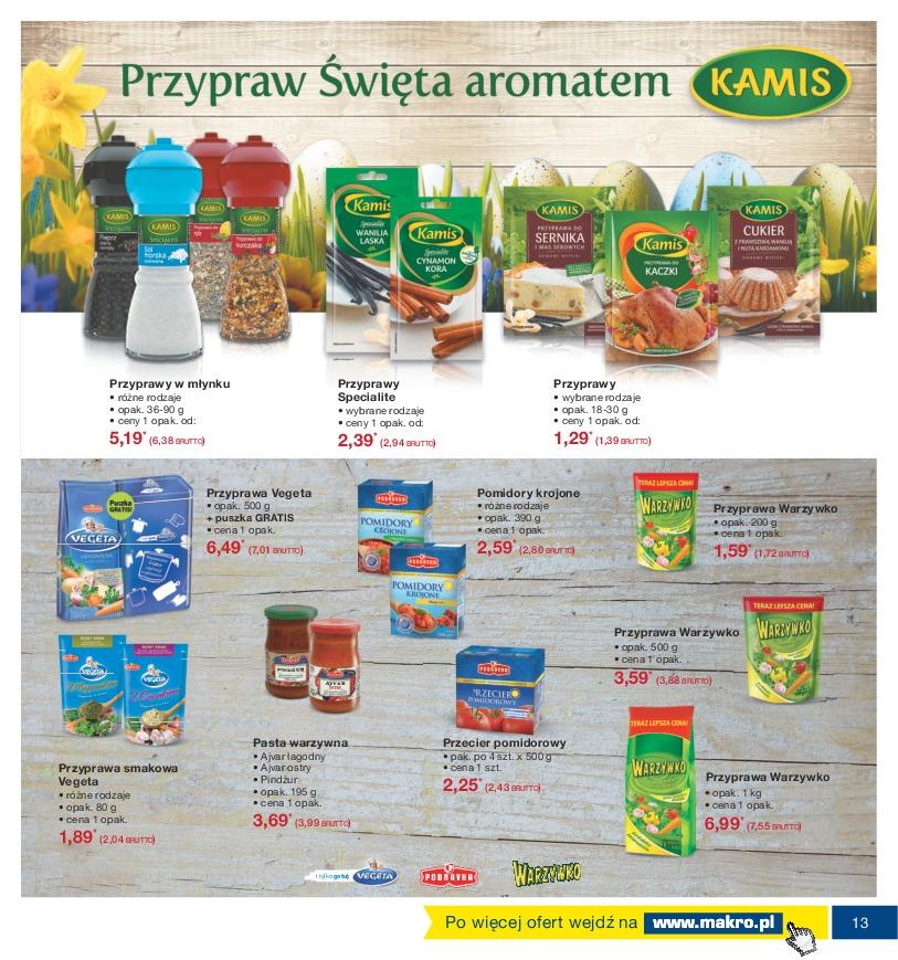 Gazetka promocyjna MAKRO do 10/04/2017 str.13