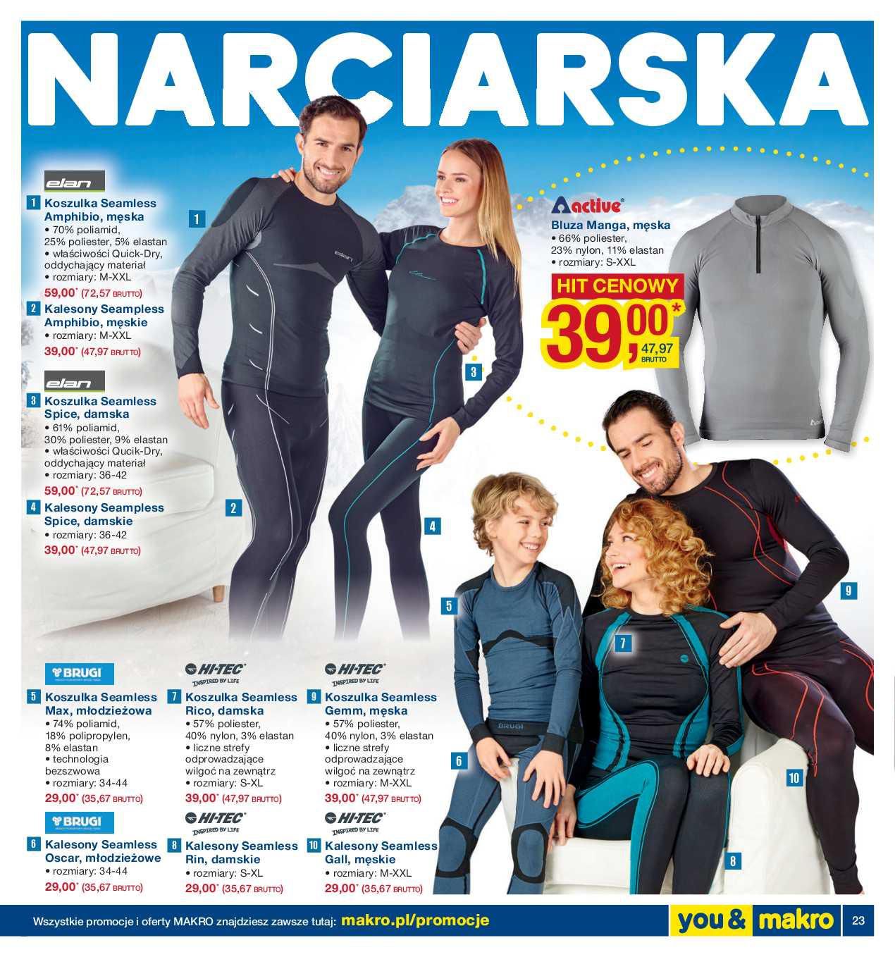 Gazetka promocyjna MAKRO do 18/01/2016 str.23