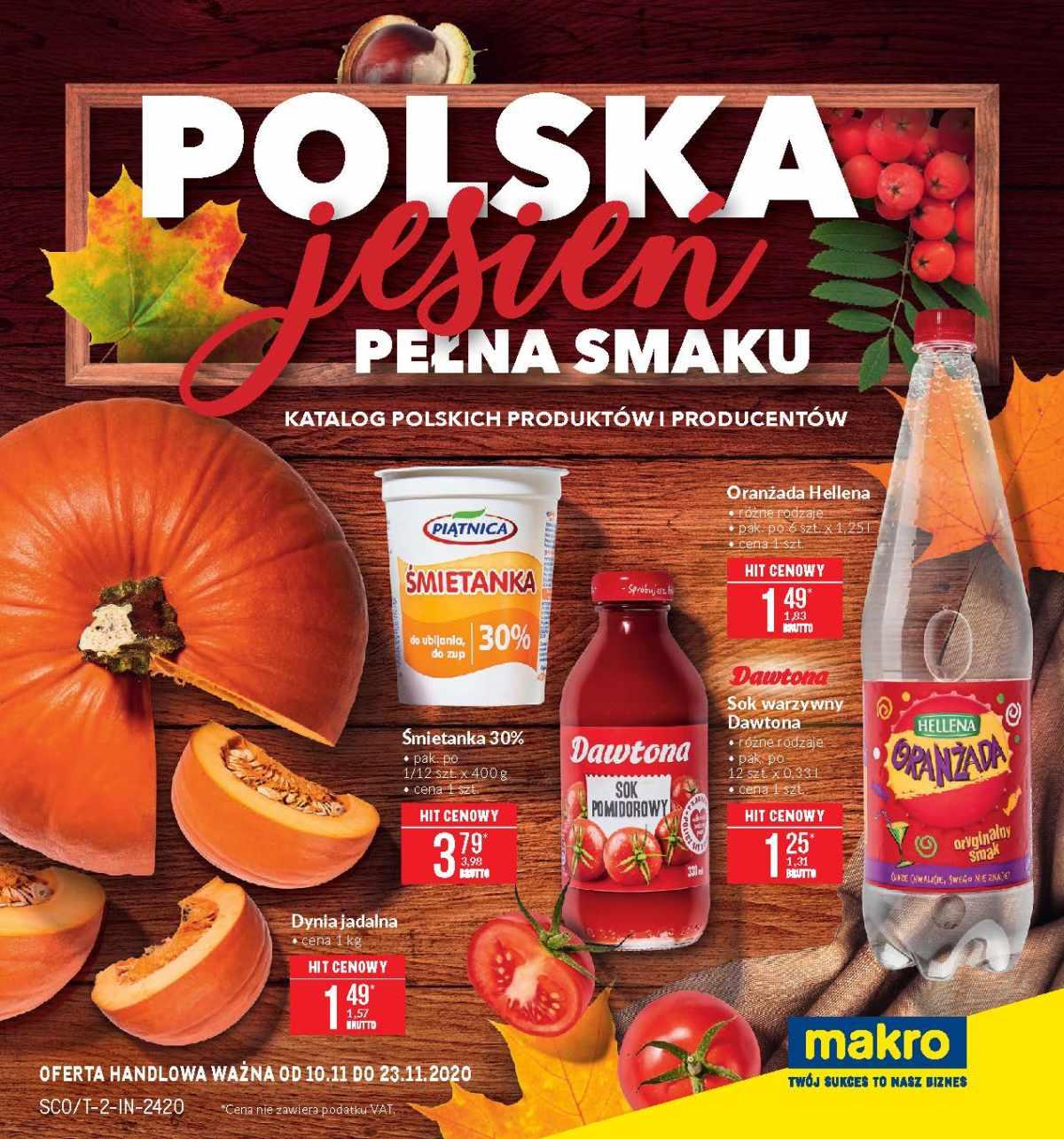 Gazetka promocyjna MAKRO do 23/11/2020 str.0