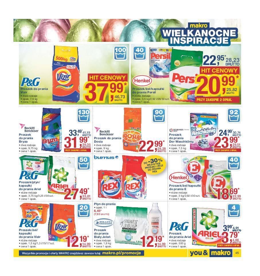 Gazetka promocyjna MAKRO do 14/03/2016 str.45