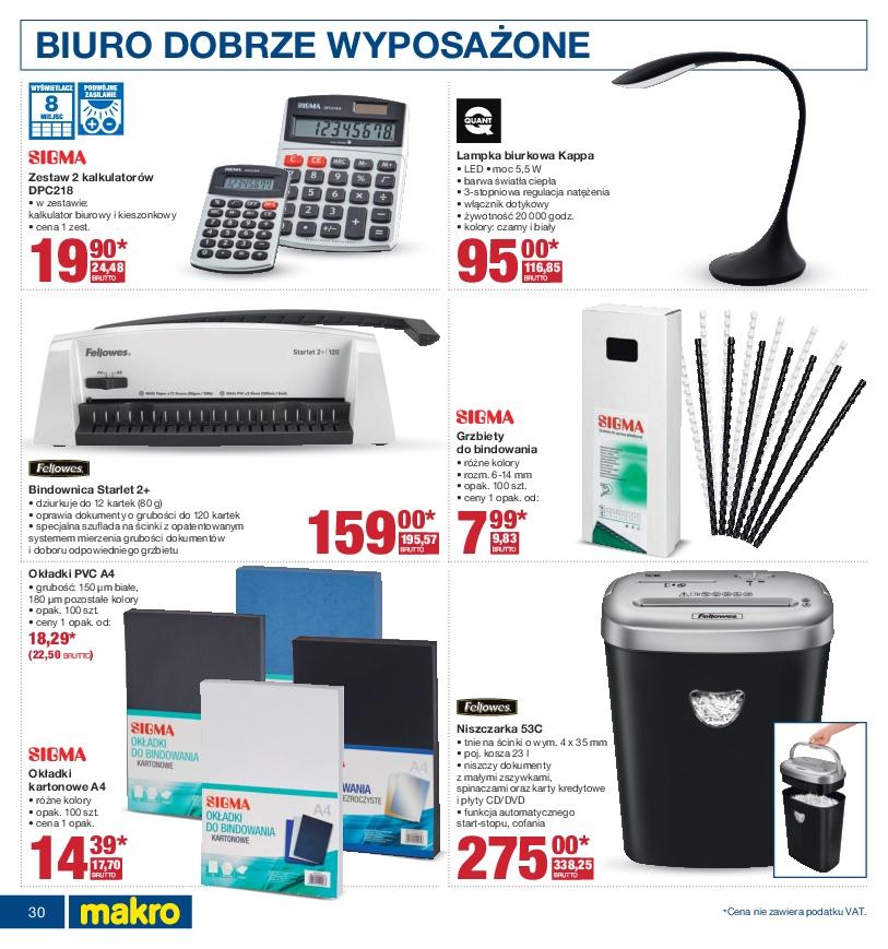 Gazetka promocyjna MAKRO do 13/03/2017 str.30