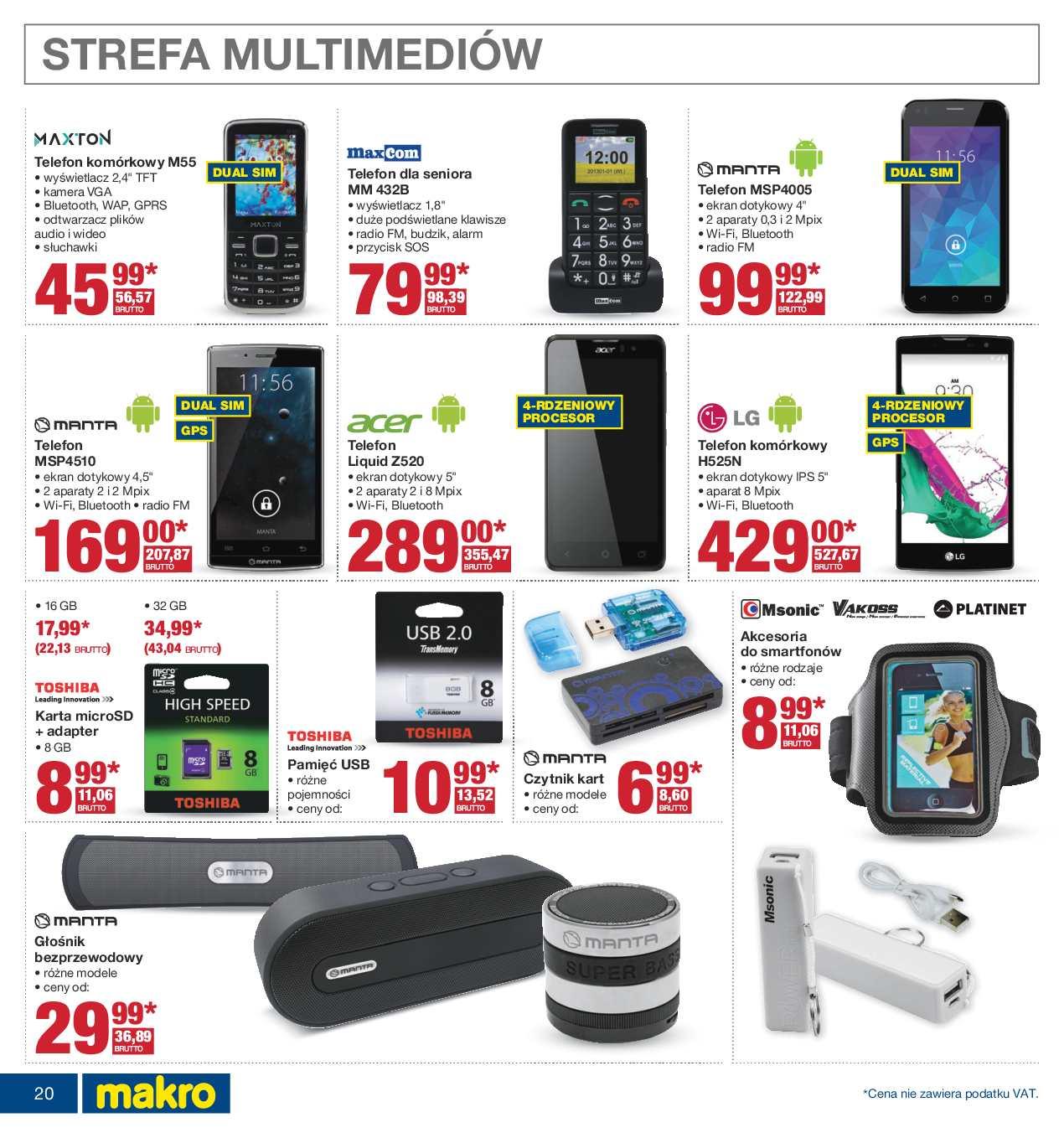 Gazetka promocyjna MAKRO do 15/08/2016 str.20