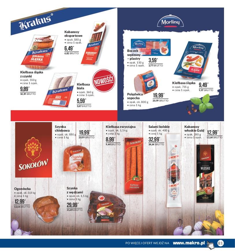 Gazetka promocyjna MAKRO do 10/04/2017 str.21