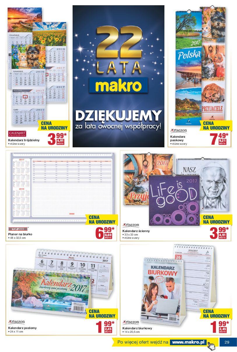 Gazetka promocyjna MAKRO do 10/10/2016 str.29