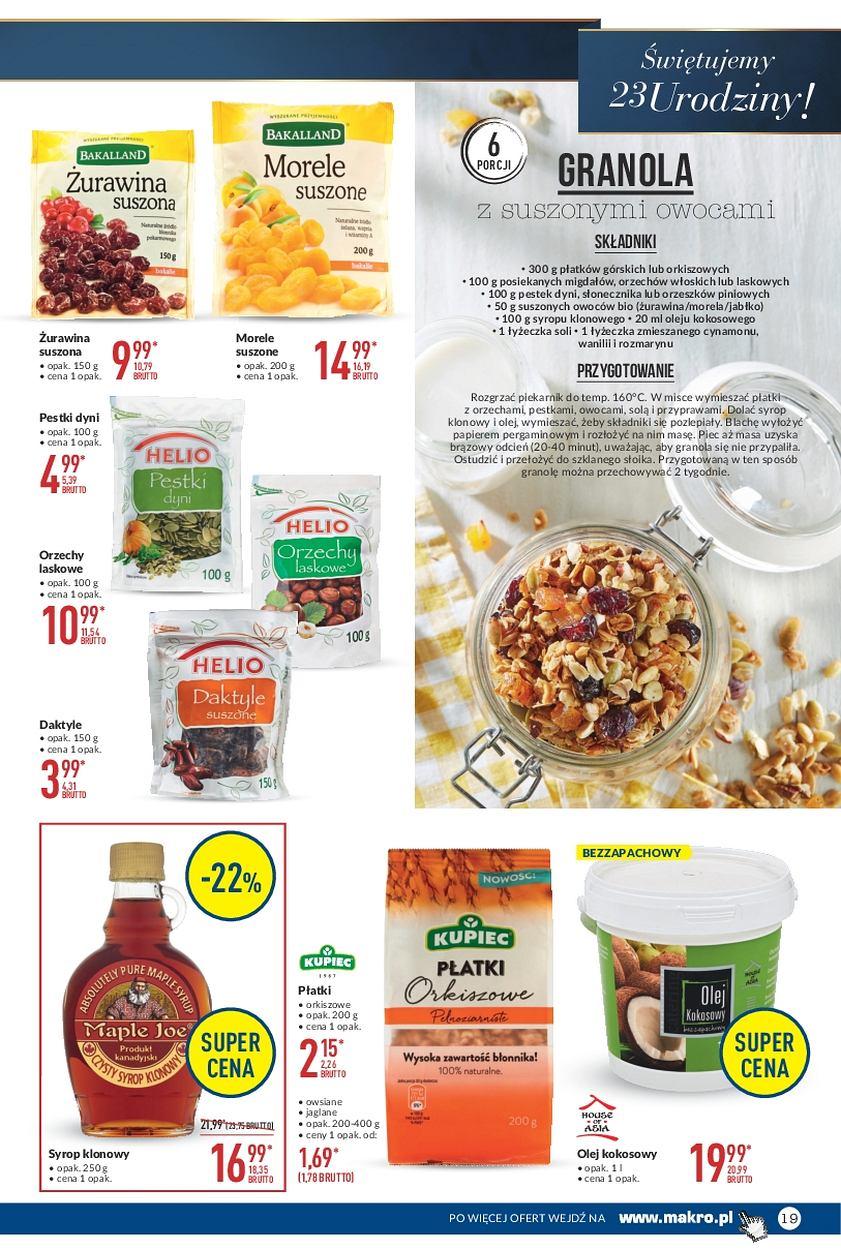 Gazetka promocyjna MAKRO do 09/10/2017 str.19