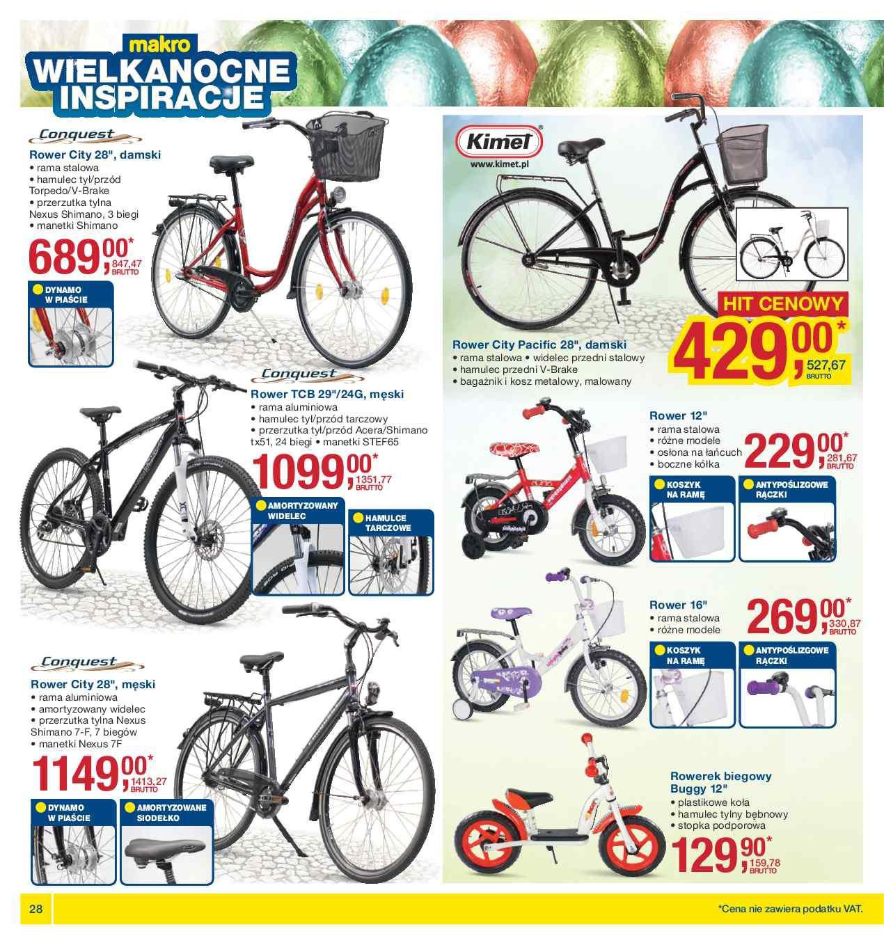 Gazetka promocyjna MAKRO do 28/03/2016 str.28