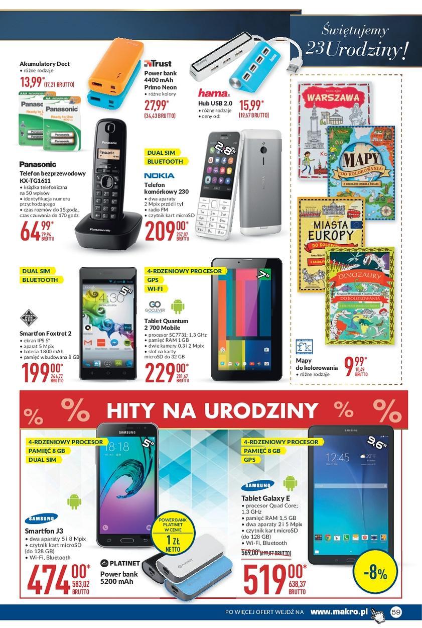 Gazetka promocyjna MAKRO do 23/10/2017 str.59