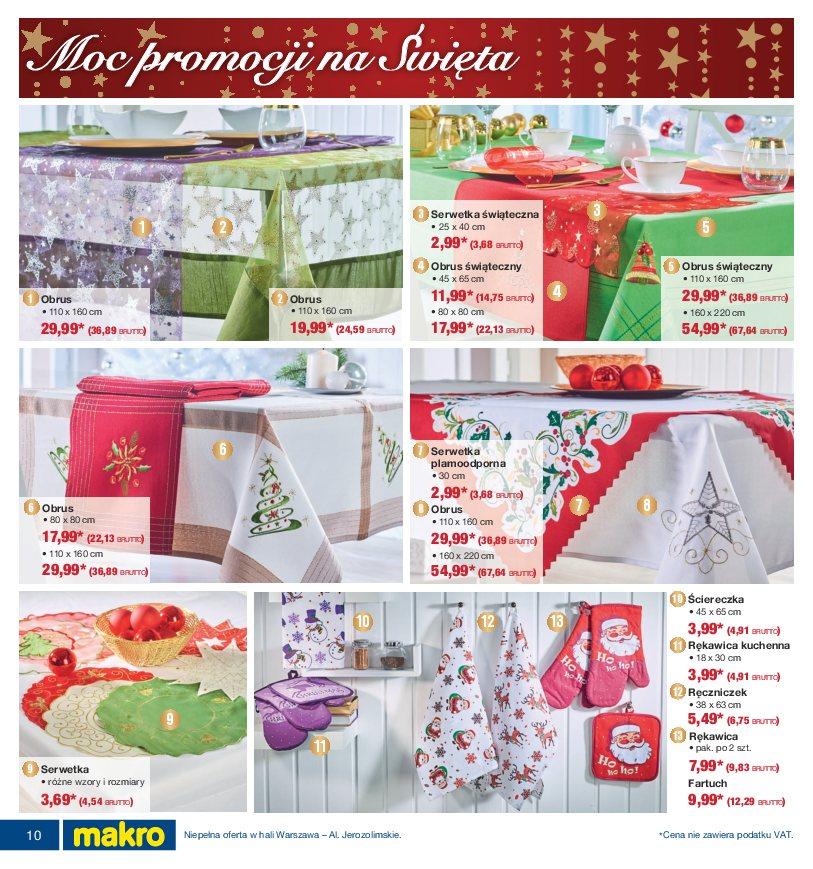 Gazetka promocyjna MAKRO do 24/12/2016 str.10