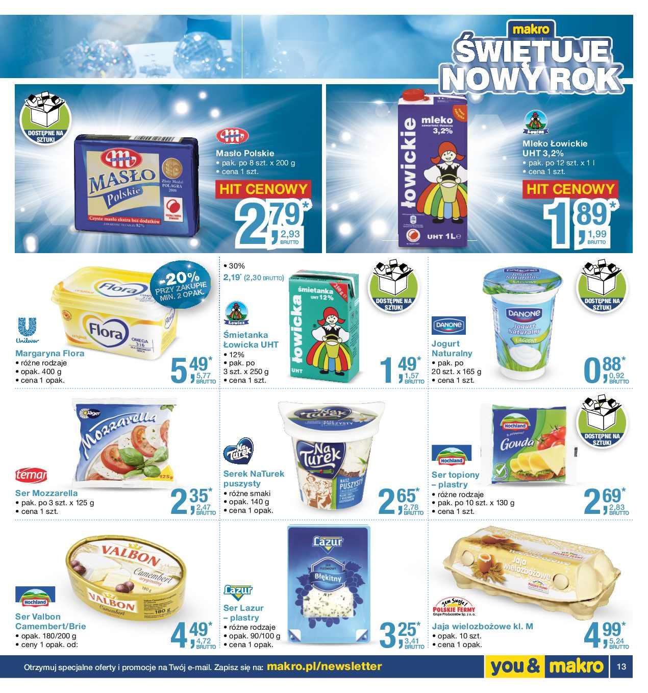 Gazetka promocyjna MAKRO do 03/01/2016 str.13