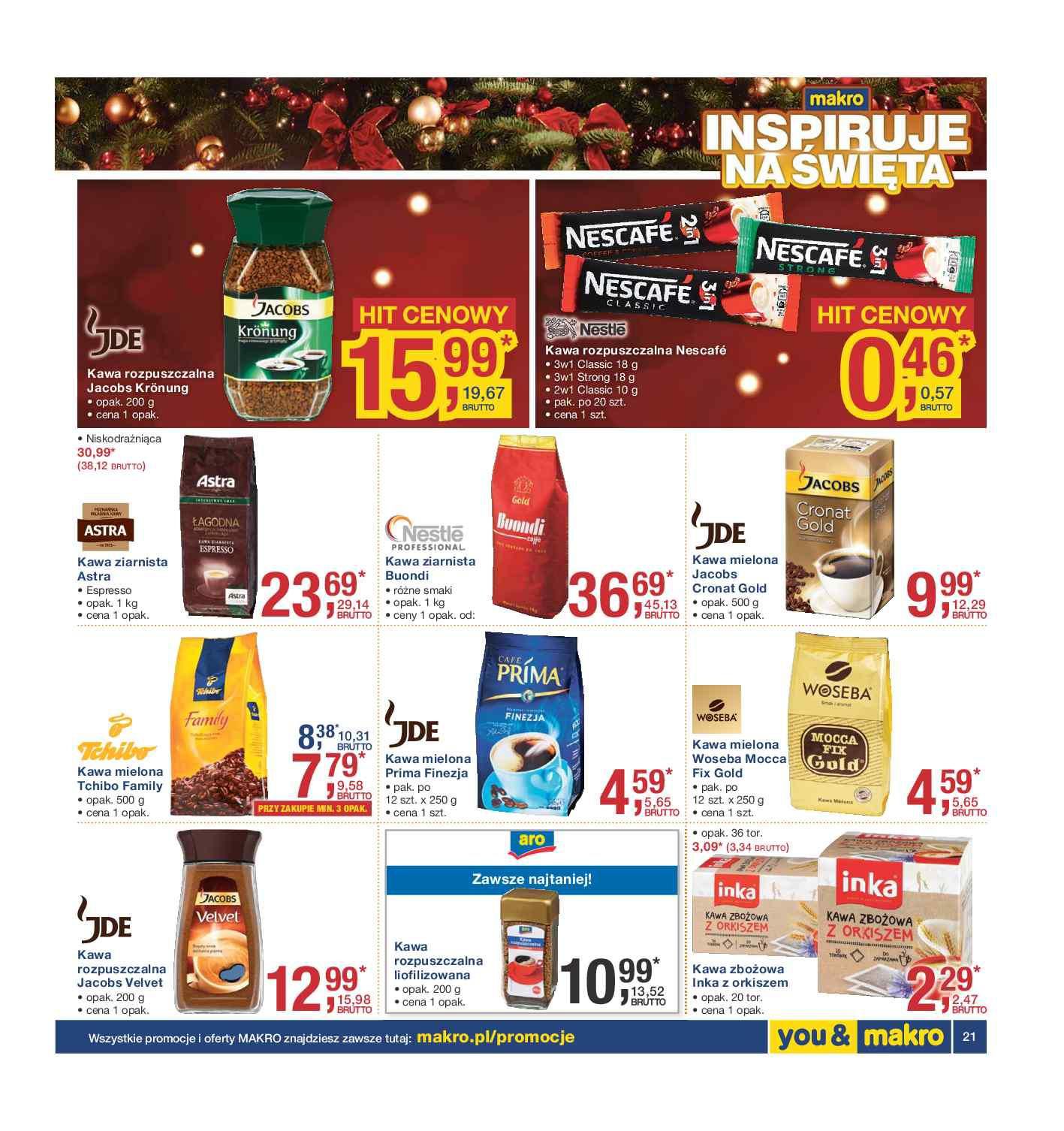 Gazetka promocyjna MAKRO do 23/11/2015 str.21