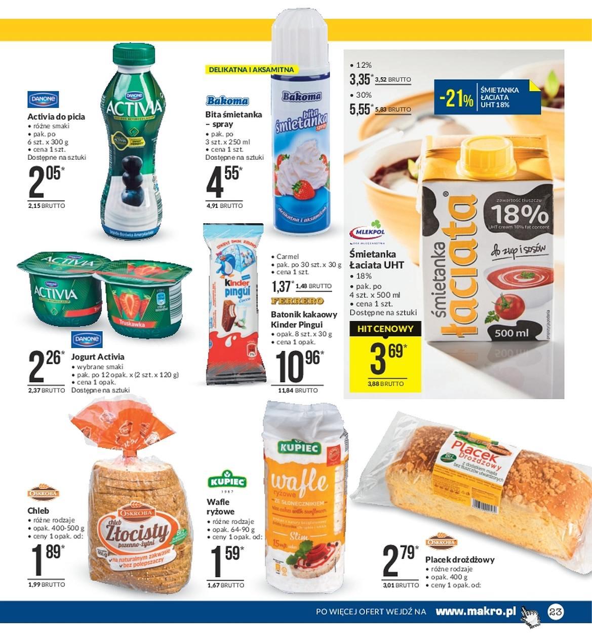 Gazetka promocyjna MAKRO do 06/11/2017 str.23