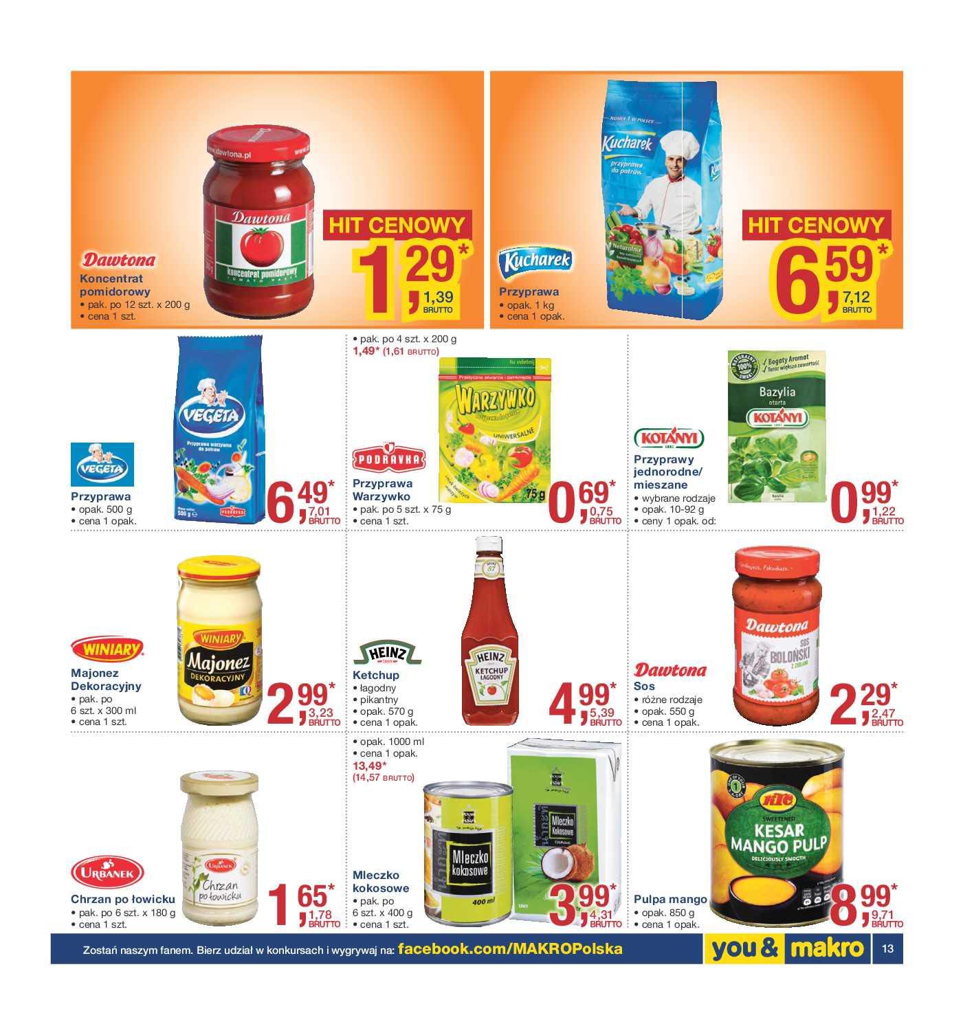 Gazetka promocyjna MAKRO do 29/02/2016 str.13