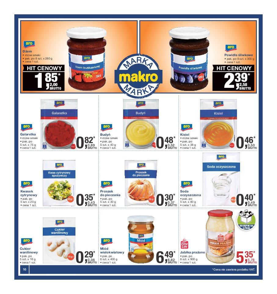 Gazetka promocyjna MAKRO do 25/04/2016 str.16