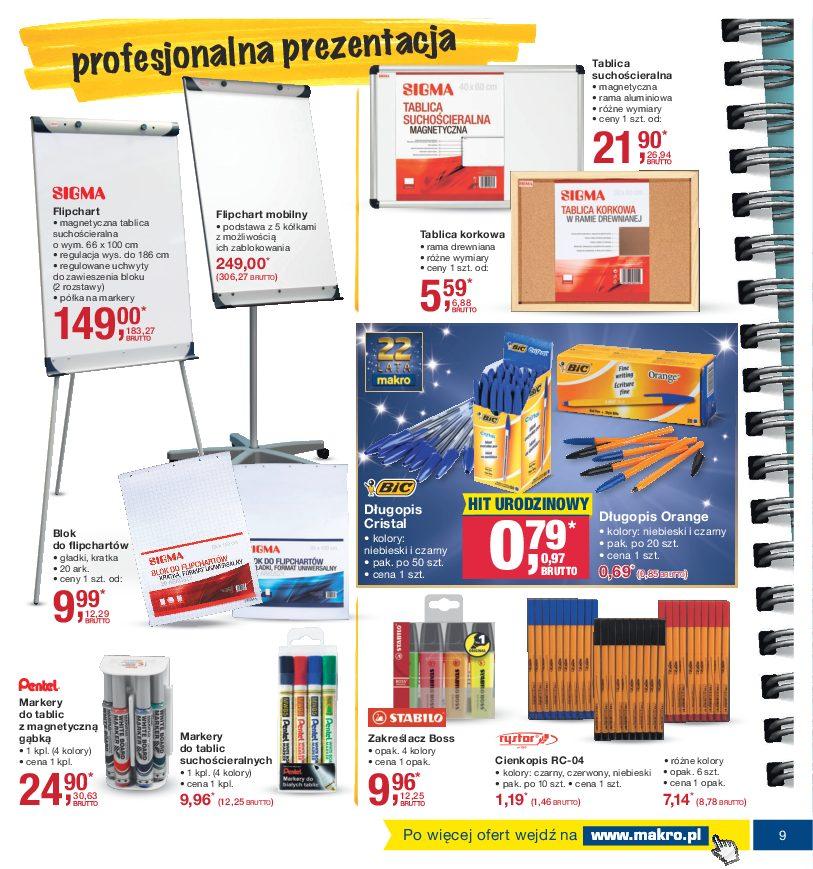 Gazetka promocyjna MAKRO do 26/09/2016 str.9