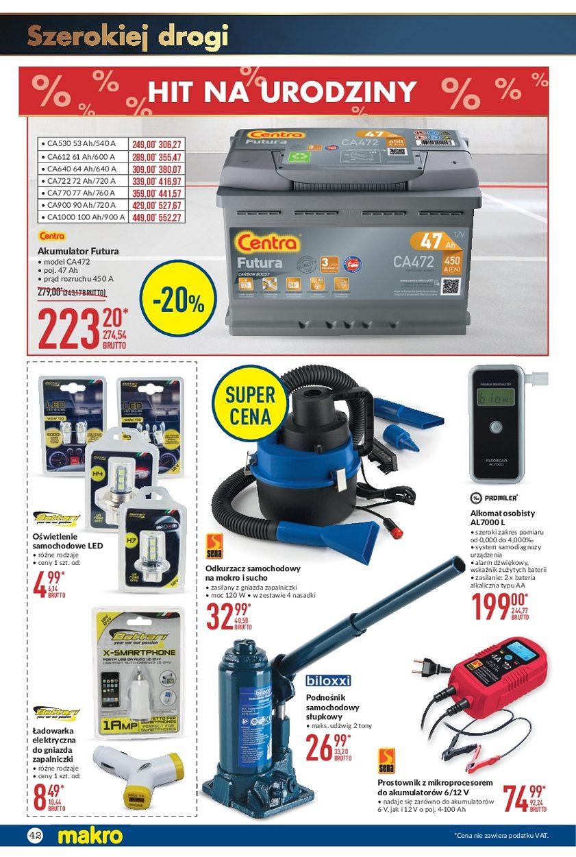 Gazetka promocyjna MAKRO do 25/09/2017 str.42