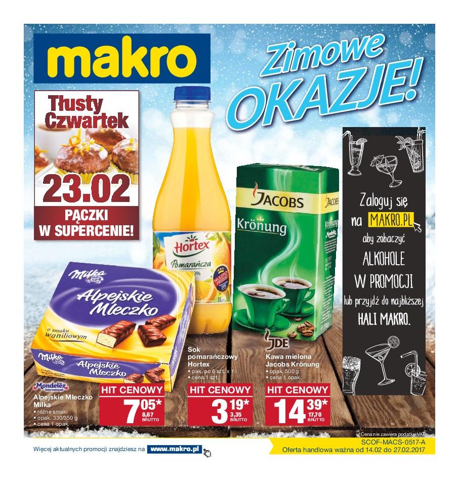 Gazetka promocyjna MAKRO do 27/02/2017 str.0