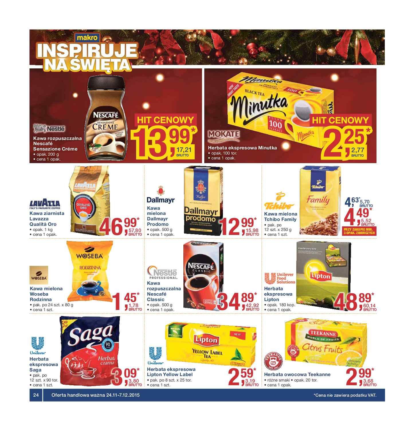 Gazetka promocyjna MAKRO do 07/12/2015 str.24